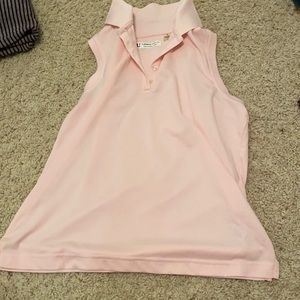 Light pink medium golf shirt